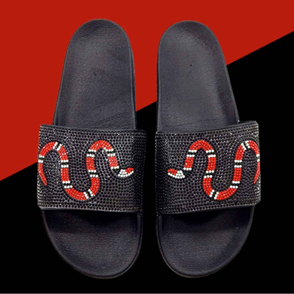 Pool Beach Slides with snake luxury